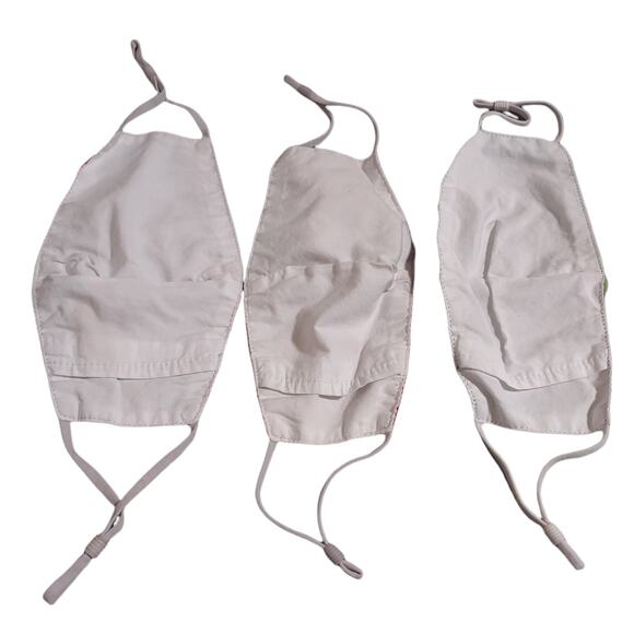 Avon Christmas Adult Reusable Cloth Face Masks With Filter Pocket Lot Of 3 - Picture 2 of 3